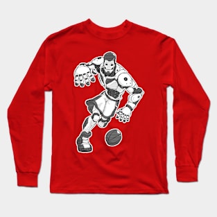 Robot Baller Long Sleeve T-Shirt